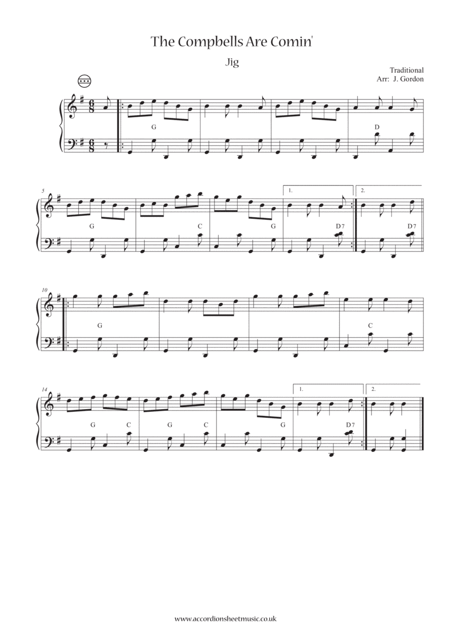 The Campbells Are Comin' (arr. Julia Gordon)