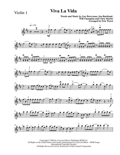 Viva La Vida (arr. Eric Wuest)
