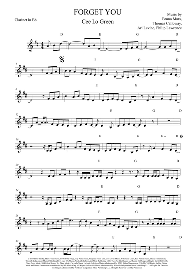 Forget You (arr. Anderson Quevedo)