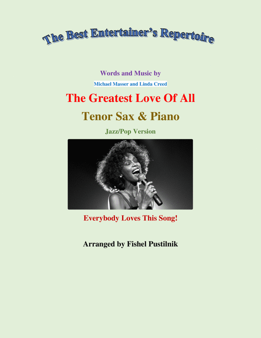The Greatest Love Of All (arr. Fishel Pustilnik)