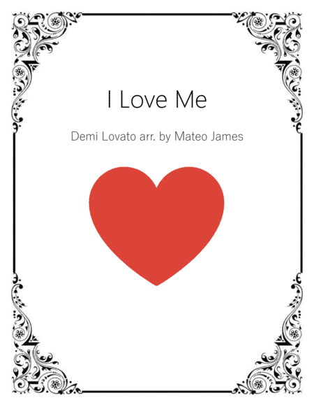 I Love Me (arr. Mateo James)