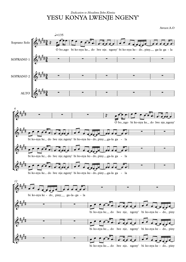 YESU KONYA LOYO TEMBE