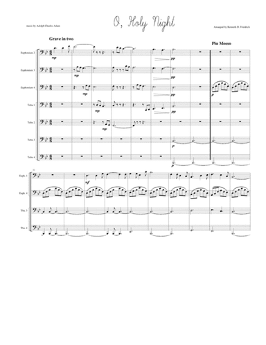 O, Holy Night (arr. Kenneth D. Friedrich)