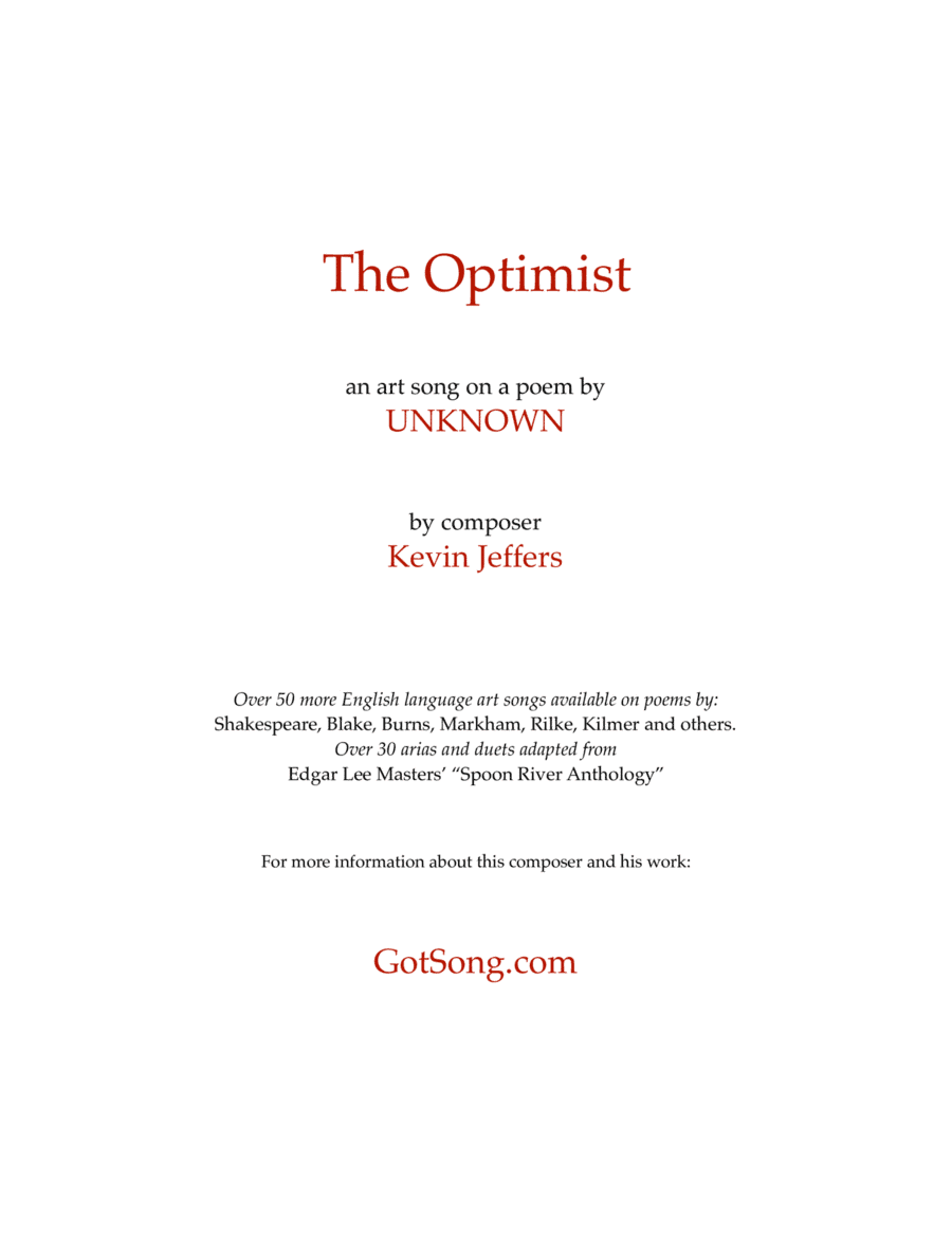 The Optimist
