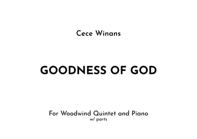 Goodness Of God (arr. Jireh J.)