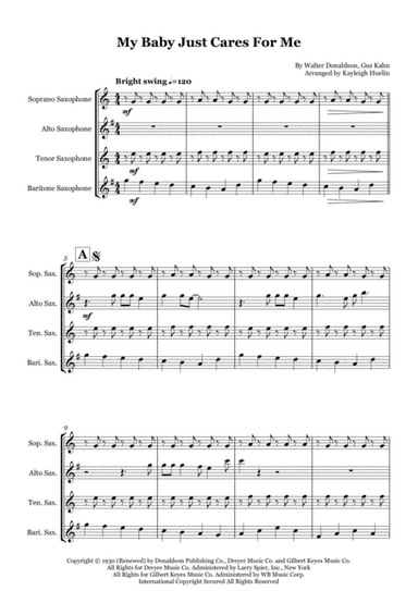 My Baby Just Cares For Me (arr. Kayleigh Huelin)