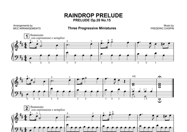 Raindrop Prelude (arr. MCC Arrangements)