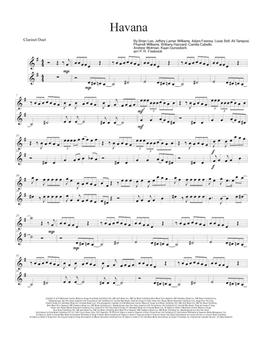 Havana (arr. P. R. Frederick)