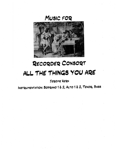 All The Things You Are (arr. James W Featherstone, III)