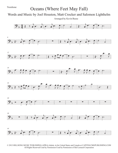Oceans (Where Feet May Fail) (arr. Kevin Busse)