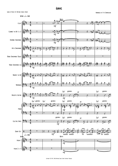Wave (arr. P.H. Damasceno)