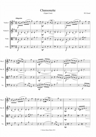 Chansonette (Upper Crust)