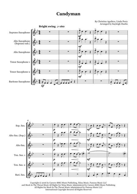 Candyman (arr. Kayleigh Huelin)