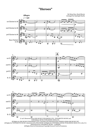 Heroes (arr. Kayleigh Huelin)