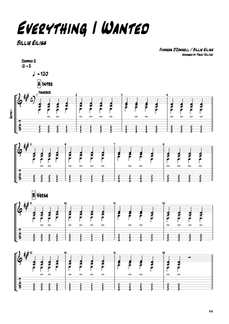 Everything I Wanted (arr. Tomáš Rulíšek)