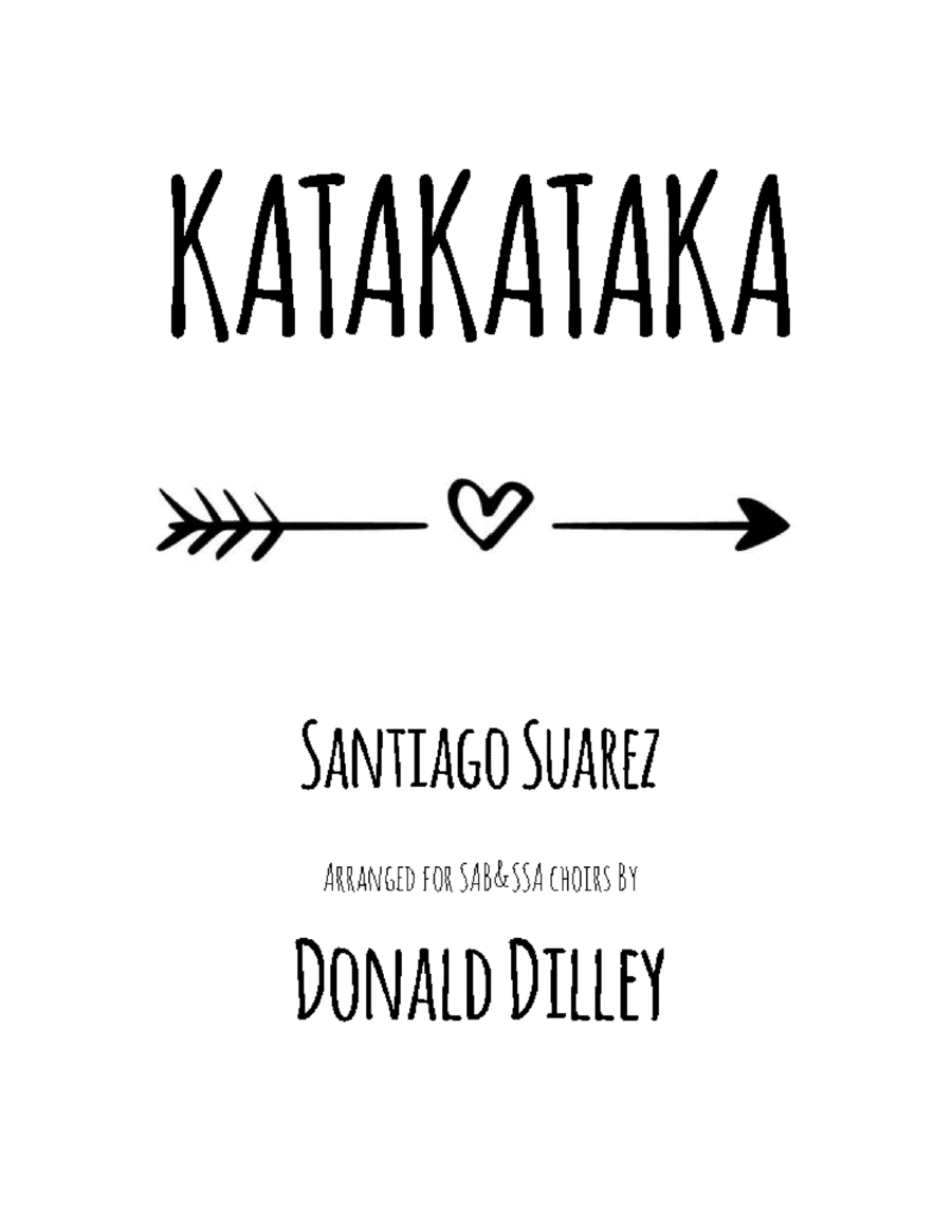 Katakataka (arr. Donald Dilley)