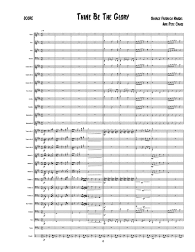 Thine be the Glory (arr. Pete Cross)