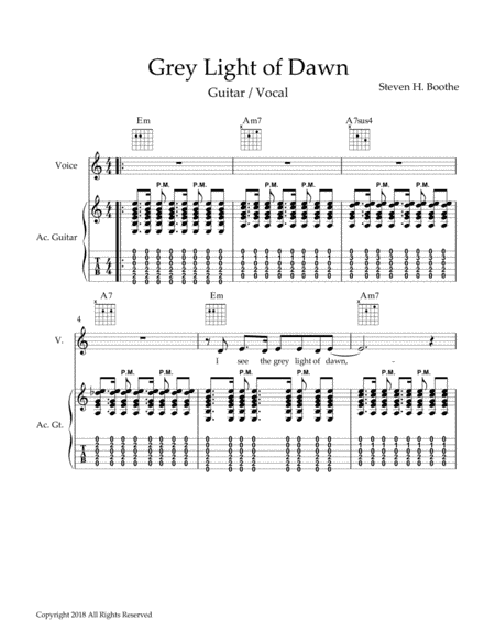 Grey Light of Dawn TAB