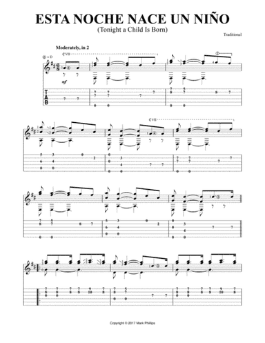 Esta noche nace un Niño (Tonight a Child Is Born) (arr. Mark Phillips)