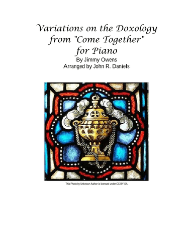 Doxology (arr. John R. Daniels)