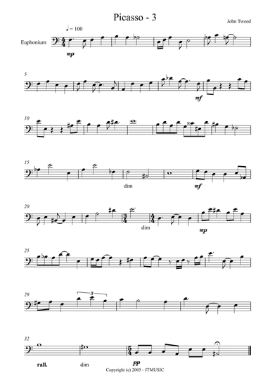 Picasso 3 for Euphonium