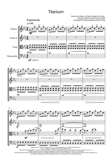 Titanium (arr. Martin Wray)