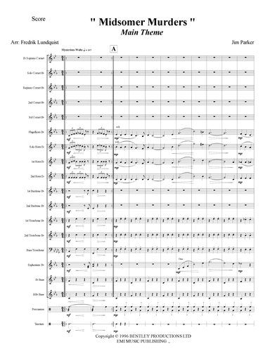 Midsomer Murders (main Title/cues) (arr. Fredrik Lundquist)