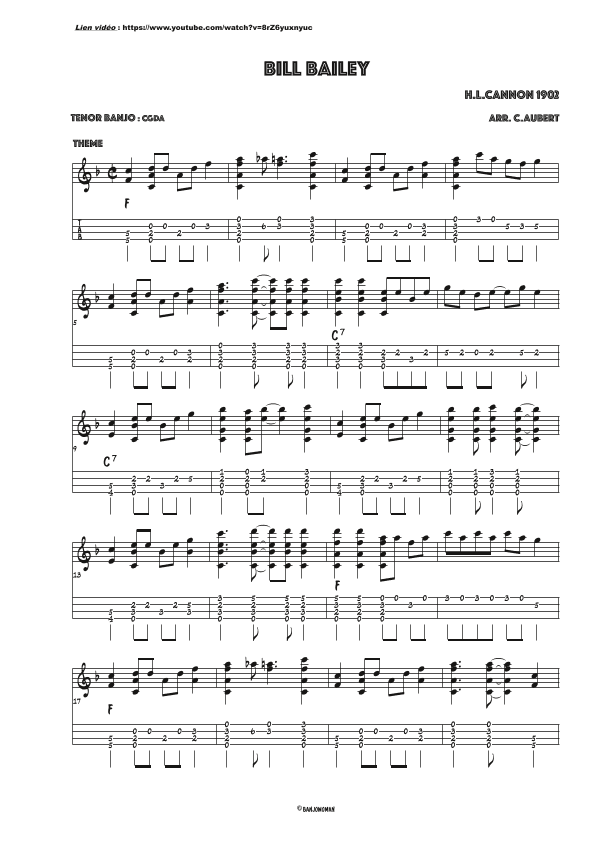 Bill Bailey (arr. Caroline Aubert)