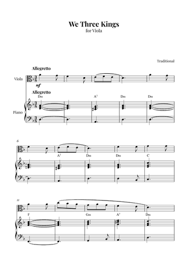 We Three Kings (arr. GDJ)