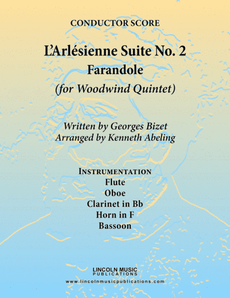 Bizet - Farandole from L'Arlesienne Suite No. II (for Woodwind Quintet) (arr. Kenneth Abeling)