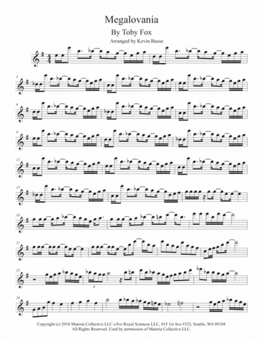 MEGALOVANIA (from Undertale) (arr. Kevin Busse)