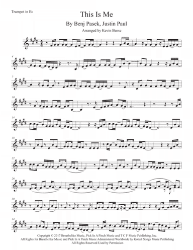 This Is Me (arr. Kevin Busse)