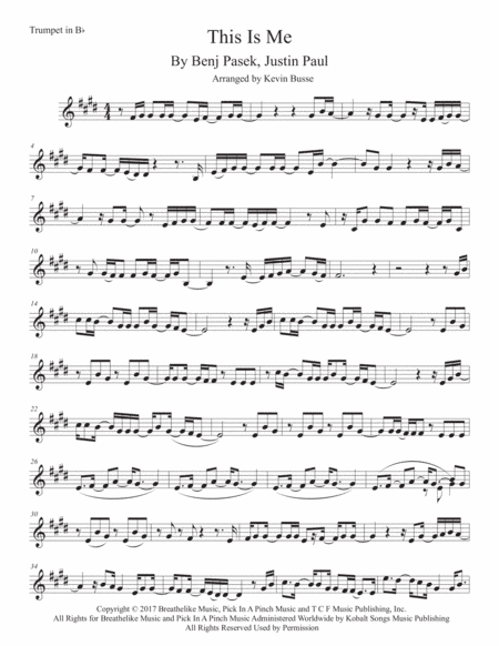 This Is Me (arr. Kevin Busse)