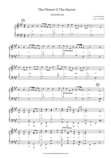 The Flower O' The Quern (arr. Julia Gordon)