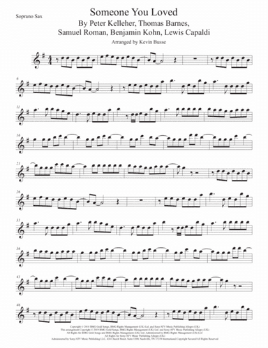 Someone You Loved (arr. Kevin Busse)