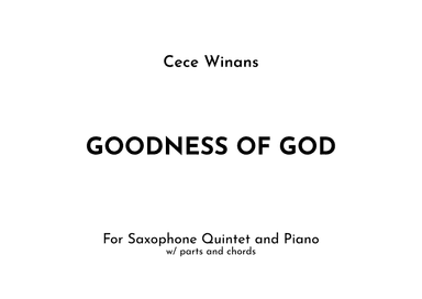 Goodness Of God (arr. Jireh J.)