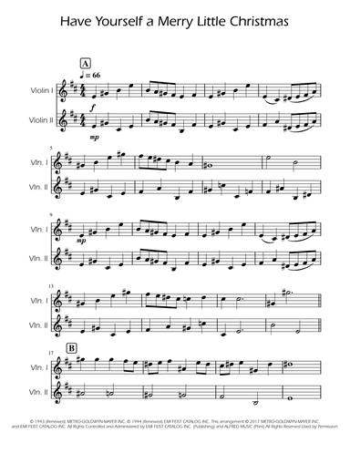 Have Yourself A Merry Little Christmas (arr. Ygor Nunes)