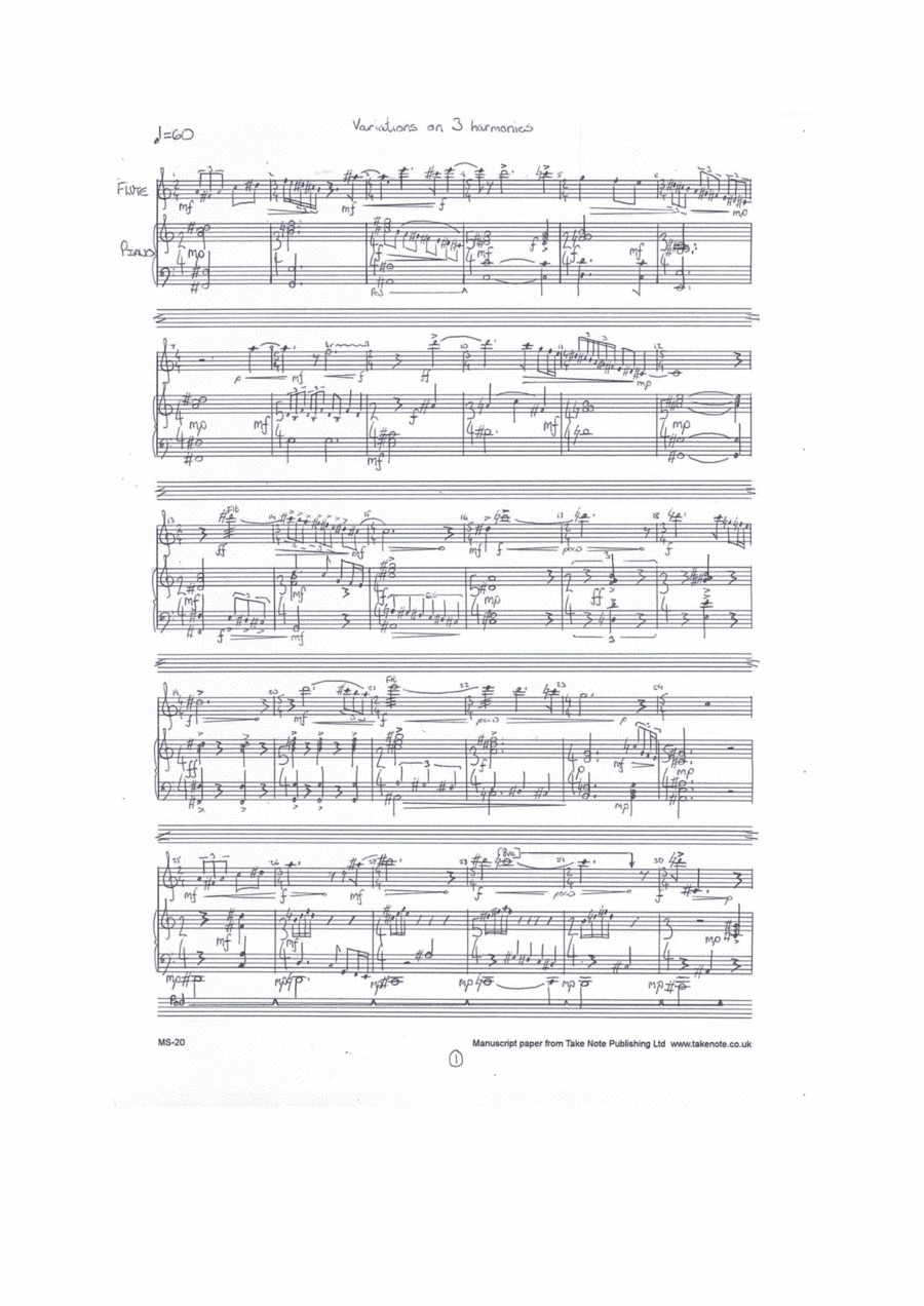 variations on 3 harmonies