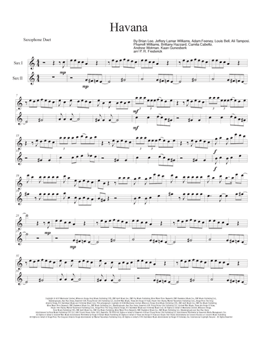 Havana (arr. P. R. Frederick)