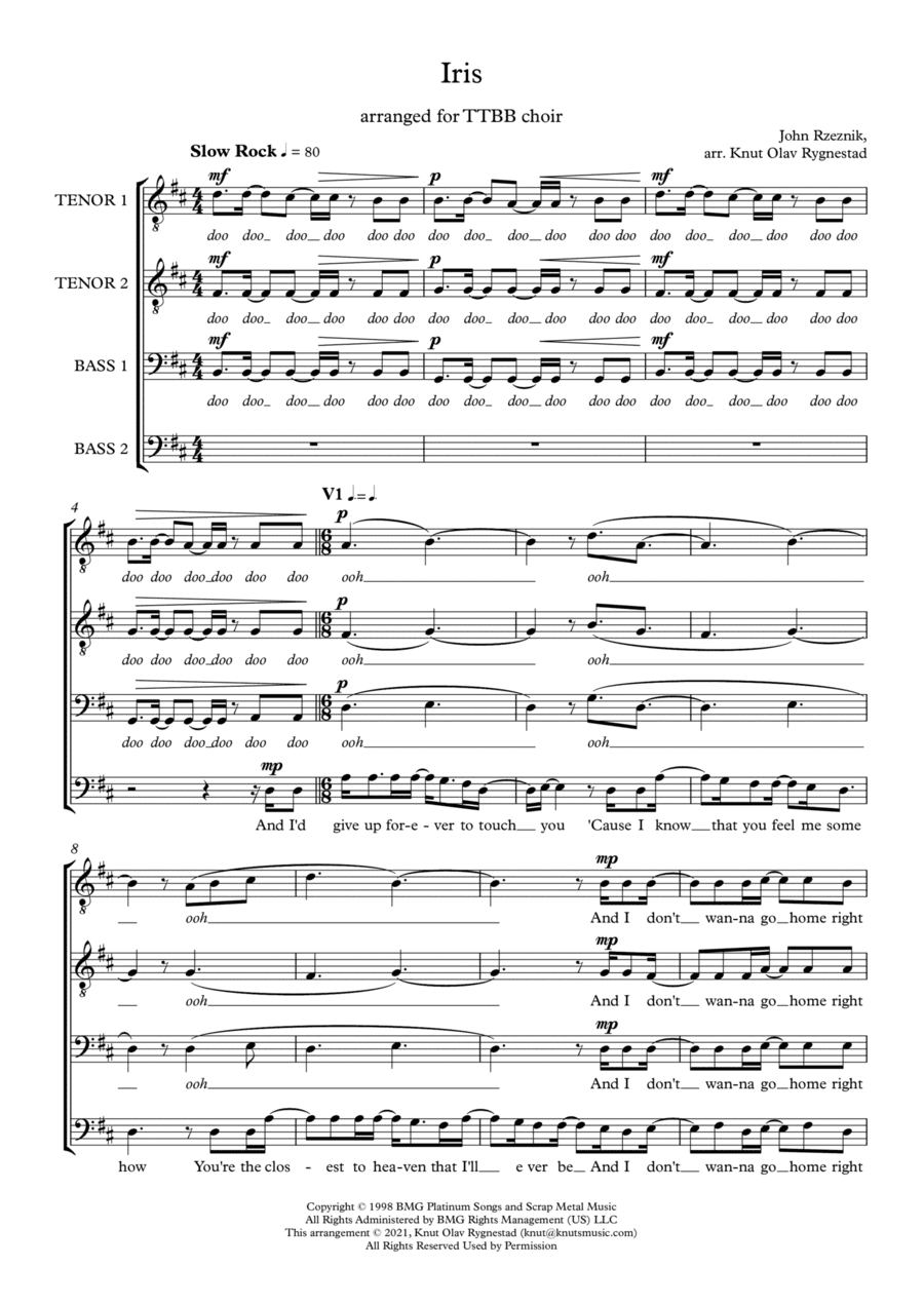 Iris (arr. Knut Olav Rygnestad)