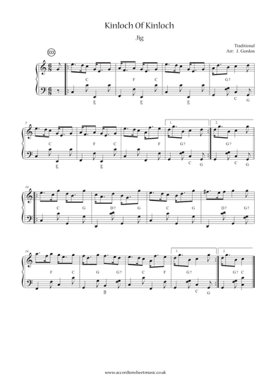 Kinloch Of Kinloch (arr. Julia Gordon)