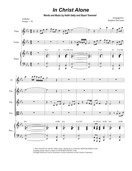 In Christ Alone (arr. Stephen DeCesare)