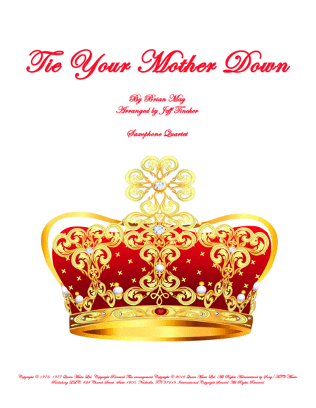 Tie Your Mother Down (arr. Jeff Tincher)