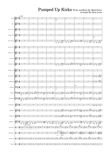 Pumped Up Kicks (arr. Ryan Lucas)