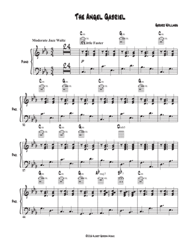 The Angel Gabriel (arr. Gerard Willmes)