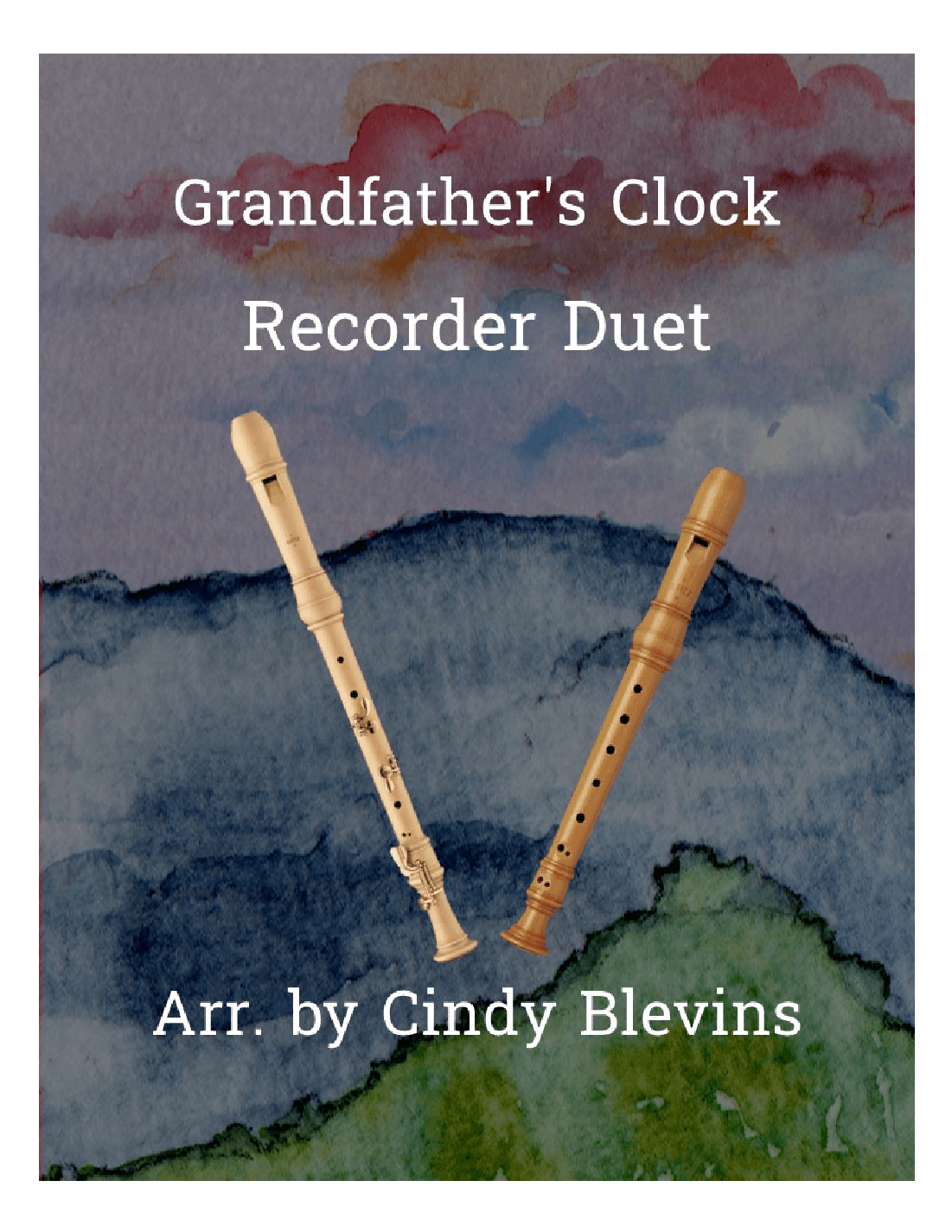 Grandfather's Clock, Recorder Duet (arr. Cindy Blevins)