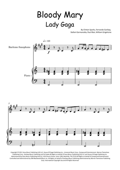 Bloody Mary (arr. Glauco Fernandes)