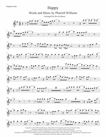Happy (arr. Kevin Busse)