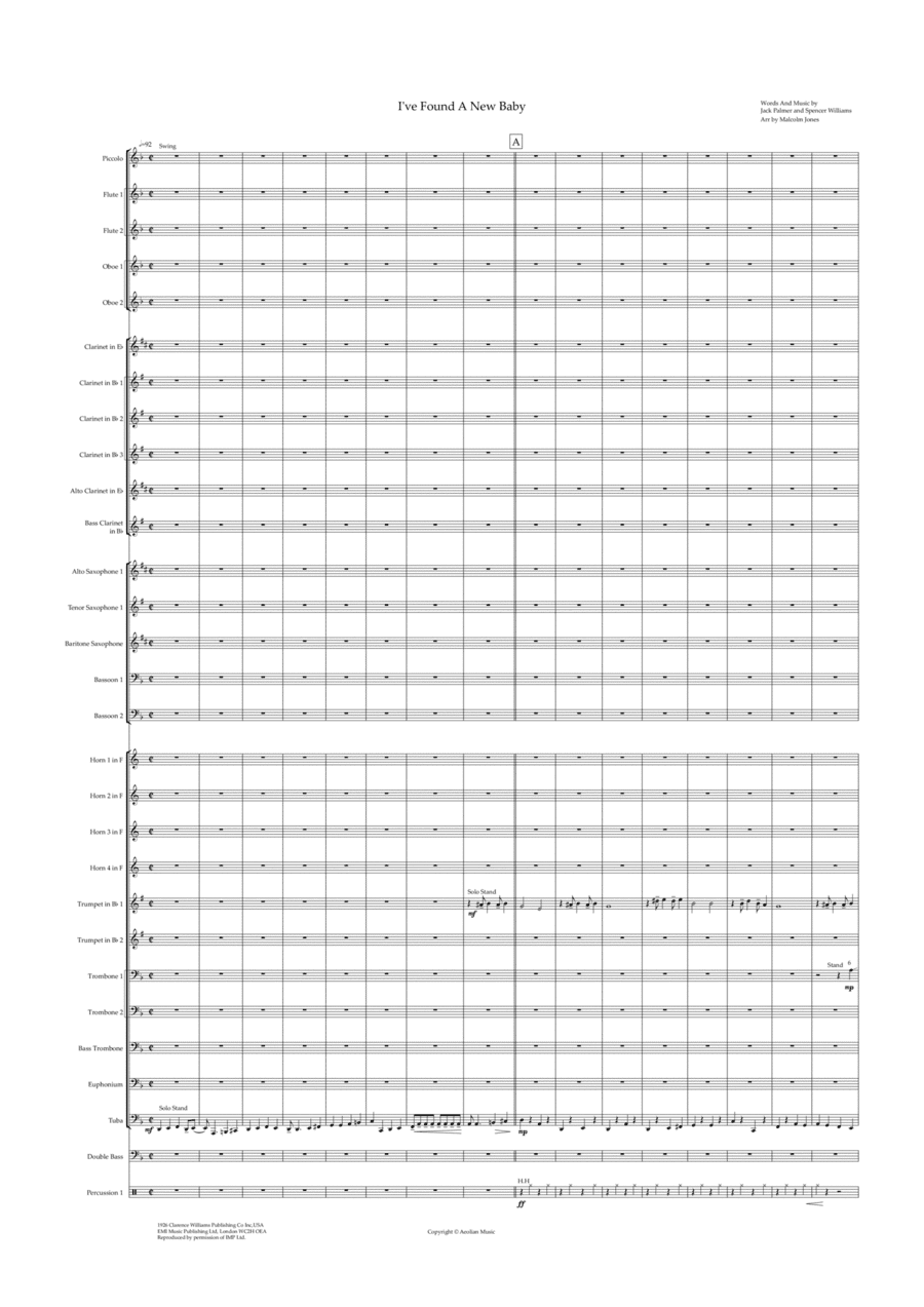 I’ve Found A New Baby For Wind Band