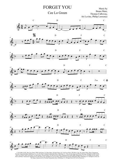 Forget You (arr. Anderson Quevedo)